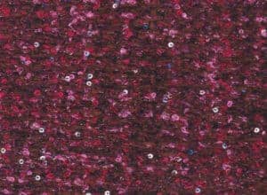 Simple twill with sequins is an example of using novelty yarn in weaving