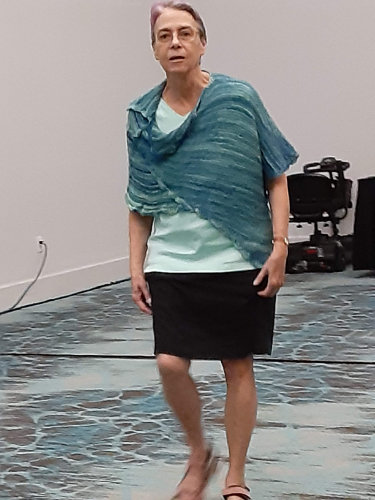 Handknit Shawl 2023 Fashion Show