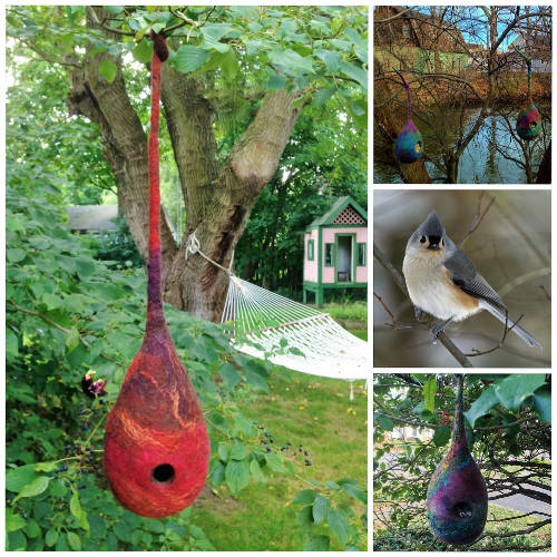 Felted Bird Pods with Dawn Edwards