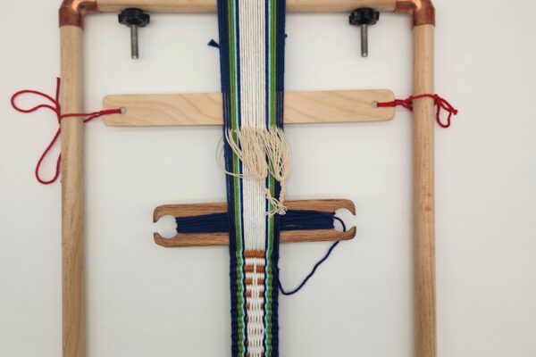 Mapuche Inspired Band Weaving on a Frame Loom