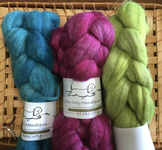 Sunshine Knit Designs/Long Dog Handspun