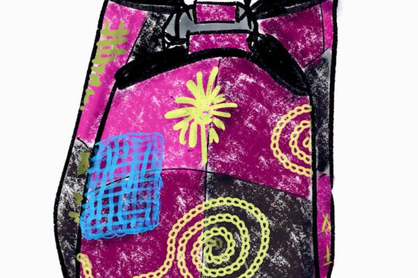 Weave Spooky "Day of the Dead" Flowers and Art Bag with Margaret Stump