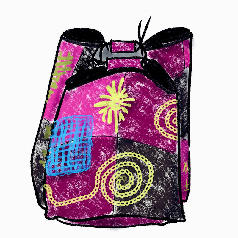 Weave Spooky "Day of the Dead" Flowers and Art Bag with Margaret Stump