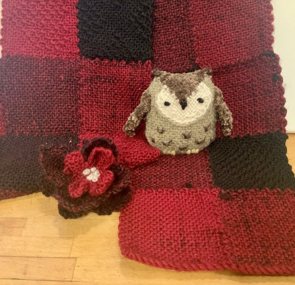 This three hour course is intended to give each student all of the material support, information and skills they will need to create their own Woven Flowers and Day of the Dead Art Bag (or a bag in whatever colors they choose). Each student will be expected to bring a minimum of four and up to sixteen pin loom woven squares with them to class, each flower requires two or three pin loom squares. They will begin the process of joining and embellishing their weaving– turning it into their own unique Art Bag plus woven embellishments. In addition to complete instructions for making an Art Bag, students will receive a rigid bag bottom, a complete sewn lining for the bag, and can choose from a variety of metal and other embellishments to add to their creation. Art Bags are intended as an open-ended, creative way to utilize woven squares that may not have fit into other projects. Students are encouraged to bring as wide a variety of pin loom woven squares, perfect and imperfect, to add texture and soul to the work. The total number of squares needed for the project is twenty-four, but the bag will work better if they are not too much the same. Margaret's weaving classes emphasize individual creativity and choice. You are welcome to come and build on this pin loom weaving information and experience while taking those skills in an entirely different direction. Students should be able to leave class with all the materials and experience needed for their Art Bag.