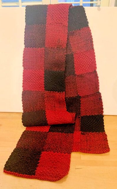 Pin Loom Overshot Weaving and Joining; Creating a Spooky Scarf with or without the Grim Reaper/Romantic Hood with Margaret Stump