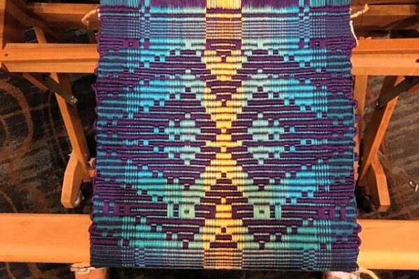 Beyond Rep Weave, exploring Rep Weave and its new variations with Lucienne Coifman.