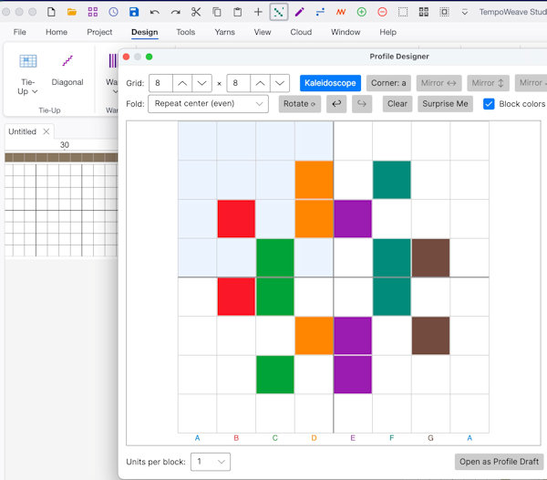 From Sketch to Loom: The Power of Blocks