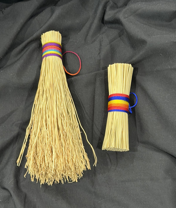 Brooms Making 101: Making a pot scrubber, cake tester, and whisk